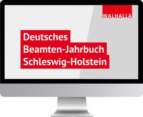 Deutsches Beamten-Jahrbuch Schleswig-Holstein | Walhalla | Datenbank | sack.de
