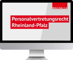 Personalvertretungsrecht Rheinland-Pfalz | Walhalla | Datenbank | sack.de