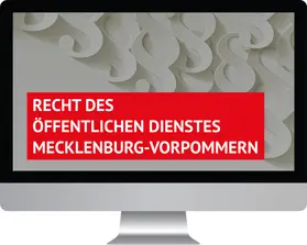 Walhalla Fachredaktion |  Recht des öffentlichen Dienstes Mecklenburg-Vorpommern | Datenbank |  Sack Fachmedien