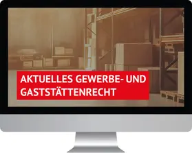  Aktuelles Gewerbe- und Gaststättenrecht | Datenbank |  Sack Fachmedien