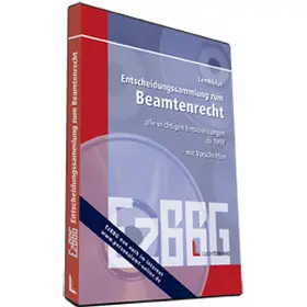 EzBBG - Entscheidungssammlung zum Beamtenrecht | Luchterhand Verlag | Datenbank | sack.de