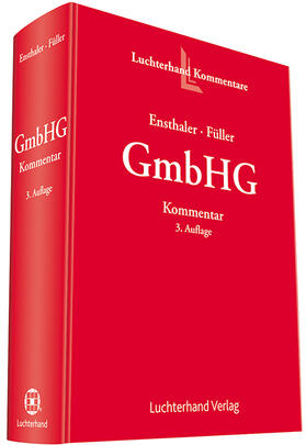 Ensthaler u.a. |  GmbHG - Kommentar zum GmbH-Gesetz | Datenbank |  Sack Fachmedien