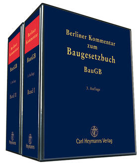 Berliner Kommentar zum Baugesetzbuch (BauGB) | Carl Heymanns Verlag | Datenbank | sack.de