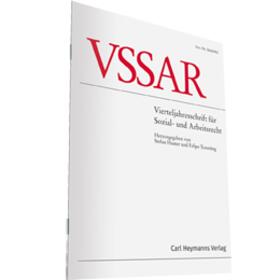 VSSAR - Vierteljahresschrift für Sozial- und Arbeitsrecht | Carl Heymanns Verlag | Datenbank | sack.de