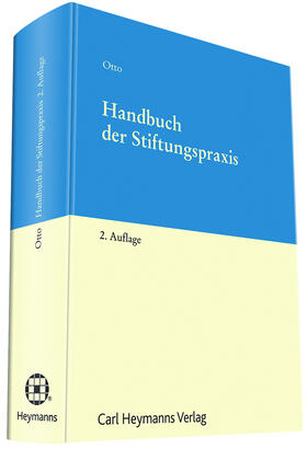 Handbuch der Stiftungspraxis | Carl Heymanns Verlag | Datenbank | sack.de