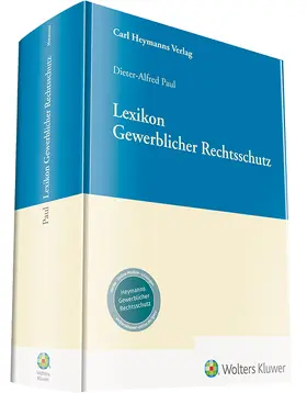 Lexikon Gewerblicher Rechtsschutz | Carl Heymanns Verlag | Datenbank | sack.de