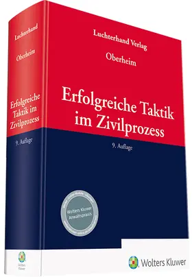 Erfolgreiche Taktik im Zivilprozess | Luchterhand Verlag | Datenbank | www.sack.de