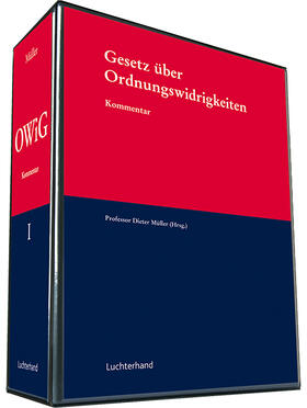 OWiG - Kommentar | Luchterhand Verlag | Datenbank | sack.de