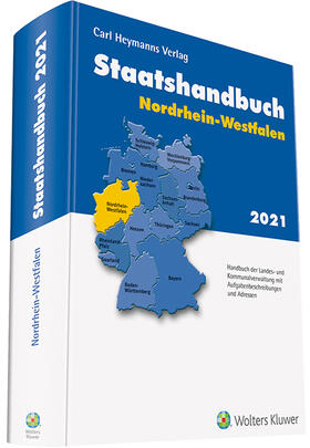 Staatshandbuch Nordrhein-Westfalen 2021 | Carl Heymanns Verlag | Datenbank | sack.de