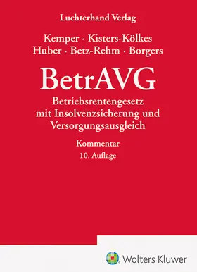 BetrAVG - Kommentar | Luchterhand Verlag | Datenbank | sack.de