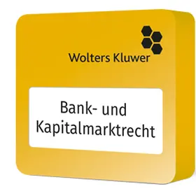  Wolters Kluwer Modul Bank & Kapitalmarktrecht | Datenbank |  Sack Fachmedien