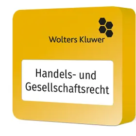 Wolters Kluwer Modul Handels- und Gesellschaftsrecht