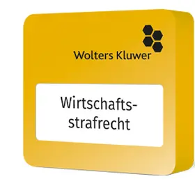  Wolters Kluwer Modul Wirtschaftsstrafrecht | Datenbank |  Sack Fachmedien