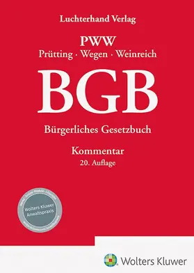  BGB - Kommentar | Datenbank |  Sack Fachmedien