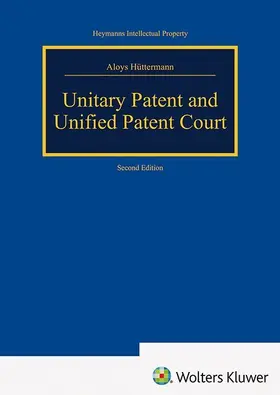  Unitary Patent and Unified Patent Court | Datenbank |  Sack Fachmedien