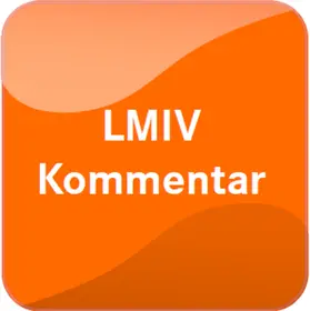  LMIV Kommentar - Auflage 2021 | Datenbank |  Sack Fachmedien