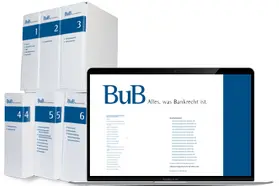 BuB – Bankrecht und Bankpraxis | Datenbank |  Sack Fachmedien