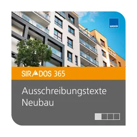  SIRADOS 365 Ausschreibungstexte Neubau | Datenbank |  Sack Fachmedien
