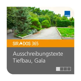  SIRADOS 365 Ausschreibungstexte Tiefbau/GaLa | Datenbank |  Sack Fachmedien