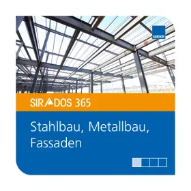 SIRADOS 365 Kalkulationsdaten Stahlbau/Metallbau/Fassaden | WEKA Media (Sirados) | Datenbank | sack.de