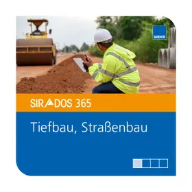  SIRADOS 365 Kalkulationsdaten Tiefbau/Straßenbau | Datenbank |  Sack Fachmedien