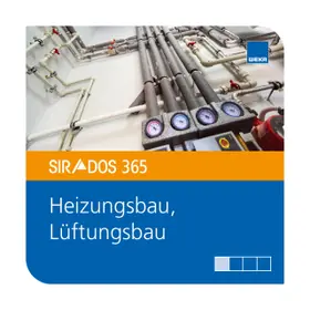  SIRADOS 365 Kalkulationsdaten Heizungsbau/Lüftungsbau | Datenbank |  Sack Fachmedien