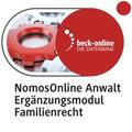  NomosOnline Anwalt: Ergänzungsmodul Familienrecht | Datenbank |  Sack Fachmedien