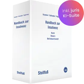 Kraemer / Vallender / Vogelsang |  Handbuch zur Insolvenz | Datenbank |  Sack Fachmedien