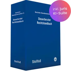 Steuerberater Rechtshandbuch | Stollfuß Verlag | Datenbank | www.sack.de