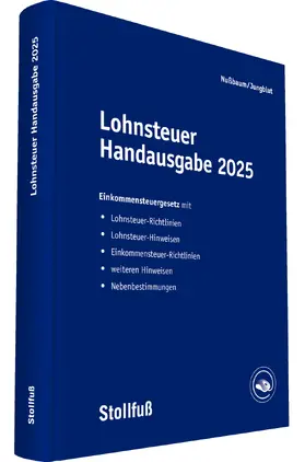 Lohnsteuer Handausgabe - online | Stollfuß Verlag | Datenbank | www.sack.de