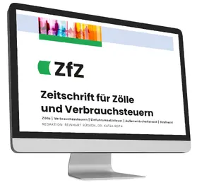  Zeitschriften-Modul ZfZ | Datenbank |  Sack Fachmedien