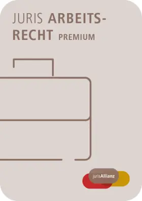 juris Arbeitsrecht Premium | Juris | Datenbank | www.sack.de