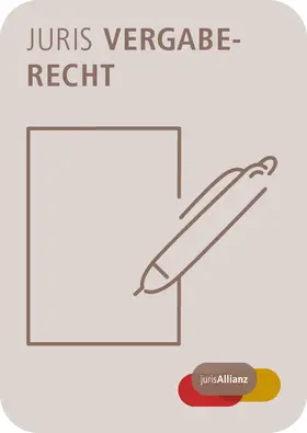 juris Vergaberecht | Datenbank |  Sack Fachmedien