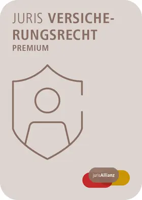 juris Versicherungsrecht Premium | Juris | Datenbank | www.sack.de