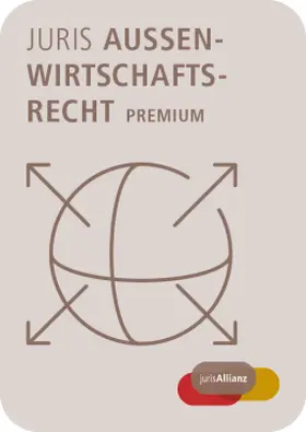 juris Außenwirtschaftsrecht Premium | Juris | Datenbank | www.sack.de