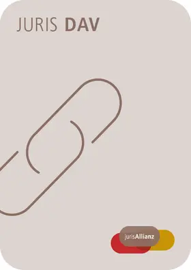  juris DAV | Datenbank |  Sack Fachmedien