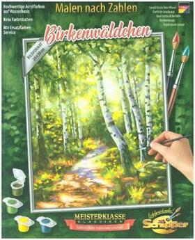 Schipper |  Schipper Malen nach Zahlen - Birkenwäldchen | Sonstiges |  Sack Fachmedien
