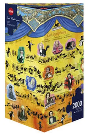 Hartmann / Heye |  Cat Symphony Puzzle | Sonstiges |  Sack Fachmedien