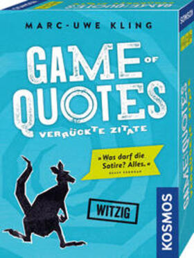 Kling |  Game of Quotes - Verrückte Zitate | Sonstiges |  Sack Fachmedien
