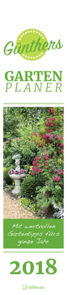 teNeues |  Günthers Gartenplaner 2018 | Sonstiges |  Sack Fachmedien