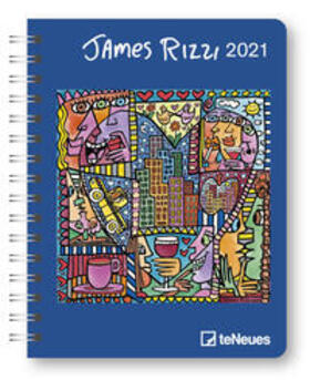  James Rizzi 2021 Buchkalender Deluxe | Sonstiges |  Sack Fachmedien