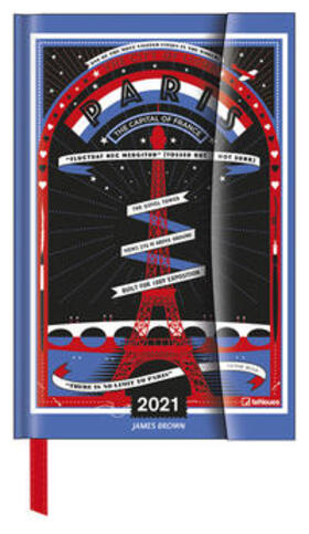  James Brown in Paris 2021 - Diary - Buchkalender - Taschenkalender - Kunstkalender - 10x15 | Sonstiges |  Sack Fachmedien