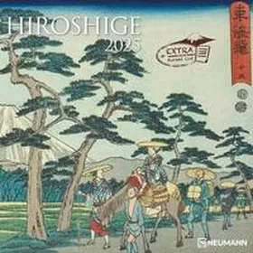 NEUMANN | N NEUMANNVERLAGE - Hiroshige 2025 Broschürenkalender, 30x30cm, Wandkalender mit künstlerischen Abbildungen, Mondphasen, viel Platz für Notizen und internationale Feiertage/Kalendarium | Sonstiges | 400-272599403-5 | www.sack.de