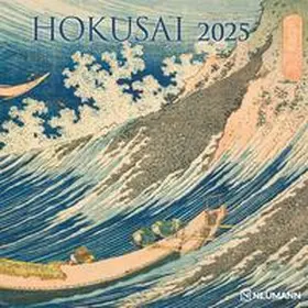 NEUMANN | N NEUMANNVERLAGE - Hokusai 2025 Broschürenkalender, 30x30cm, Wandkalender mit künstlerischen Abbildungen, Mondphasen, viel Platz für Notizen und internationale Feiertage/Kalendarium | Sonstiges | 400-272599404-2 | www.sack.de