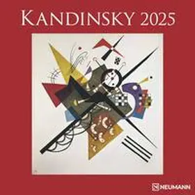 NEUMANN | N NEUMANNVERLAGE - Kandinsky 2025 Broschürenkalender, 30x30cm, Wandkalender mit Abbildungen von Kandinsky, Mondphasen, viel Platz für Notizen und internationale Feiertage/Kalendarium | Sonstiges | 400-272599409-7 | www.sack.de