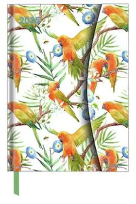 NEUMANN | N NEUMANNVERLAGE - Jungle 2025 Diary, 16x22cm, Taschenkalender mit Magnetverschluss und Lesebändchen, Tasche für Visitenkarte, Jahres- und Monatsübersicht und internationales Kalendarium | Sonstiges | 400-272599468-4 | www.sack.de