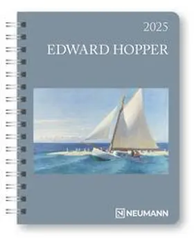 NEUMANN |  N NEUMANNVERLAGE - Edward Hopper 2025 Diary, 16,5x21,6cm, Taschenkalender mit zwölf Bildseiten und Notizseiten, herausnehmbaren Planer, Jahres- und Monatsübersicht und internationales Kalendarium | Sonstiges |  Sack Fachmedien