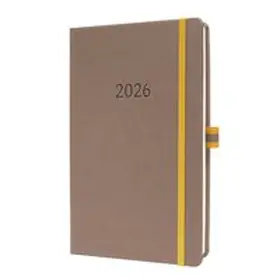 Sigel GmbH |  SIGEL L2605 Wochenkalender Linescape 2026, ca. A5, , braun, gelb | Sonstiges |  Sack Fachmedien