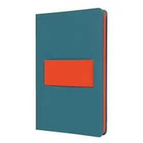 Sigel GmbH |  SIGEL LS205 Notizbuch Linescape, ca. A5, liniert, mittelblau, neon-orange | Sonstiges |  Sack Fachmedien