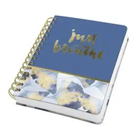 Sigel GmbH |  SIGEL JN627 Spiral-Notizbuch Jolie, ca. A5, dotted, gold, blau | Sonstiges |  Sack Fachmedien